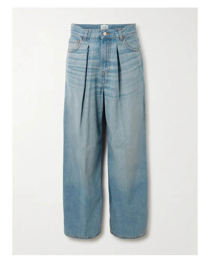 Haikure Candy Boyfriend-jeans Mit Falten - Blau Blau