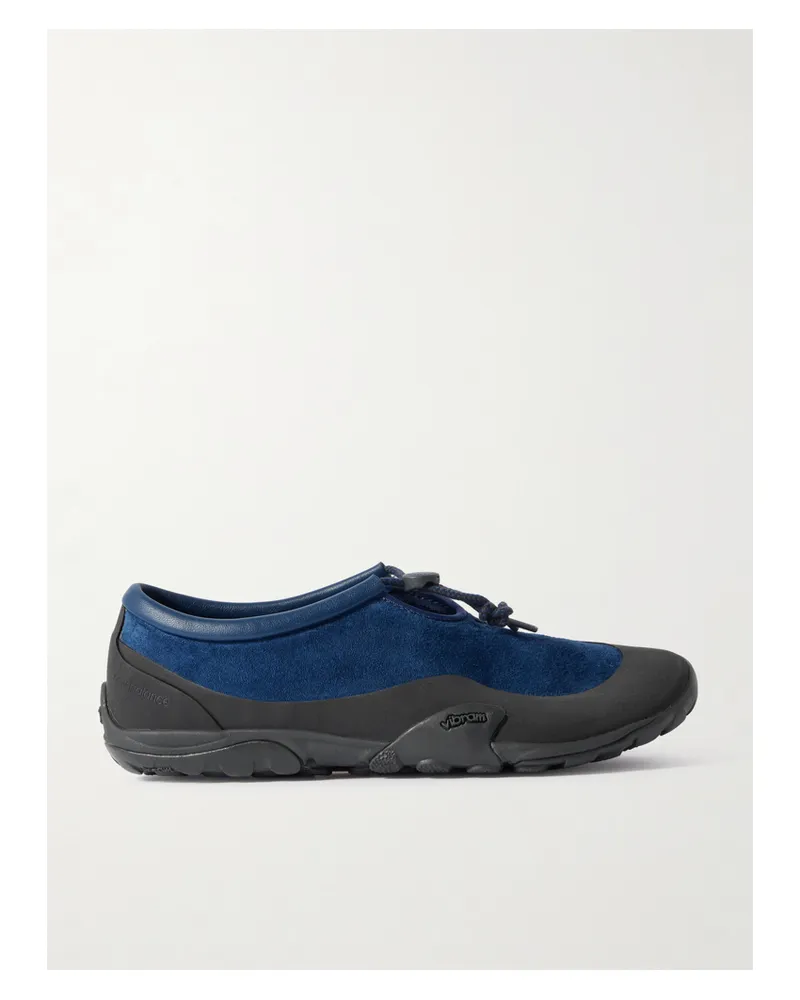New Balance Tokyo Design Studio Minimus Slip-ons Aus Shell Und Veloursleder - Blau Blau