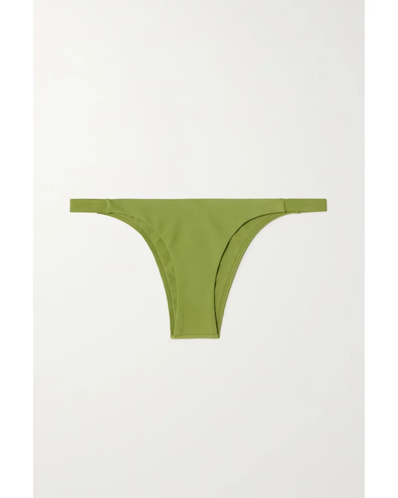 Cult Gaia Net Sustain Emilia Bikini-höschen Aus Recyceltem Stretch-material - Grün Grün