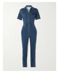 Rivet Utility Rebel Jeans-jumpsuit Blau