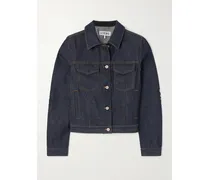 Anagram Jeansjacke Mit Applikation - Blau