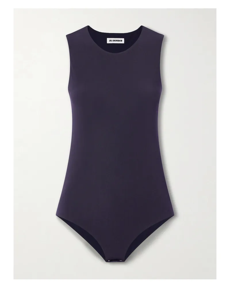 Jil Sander Stretch-jersey Bodysuit - Blue Blue