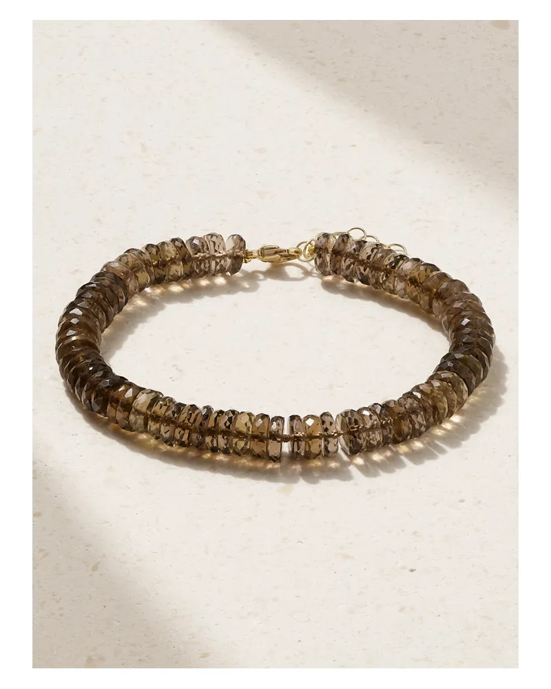 JIA JIA Armband Aus 14 Karat Gold Mit Rauchquarzen - Braun Braun