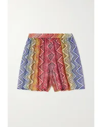 Missoni Shorts aus Häkelstrick Mehrfarbig