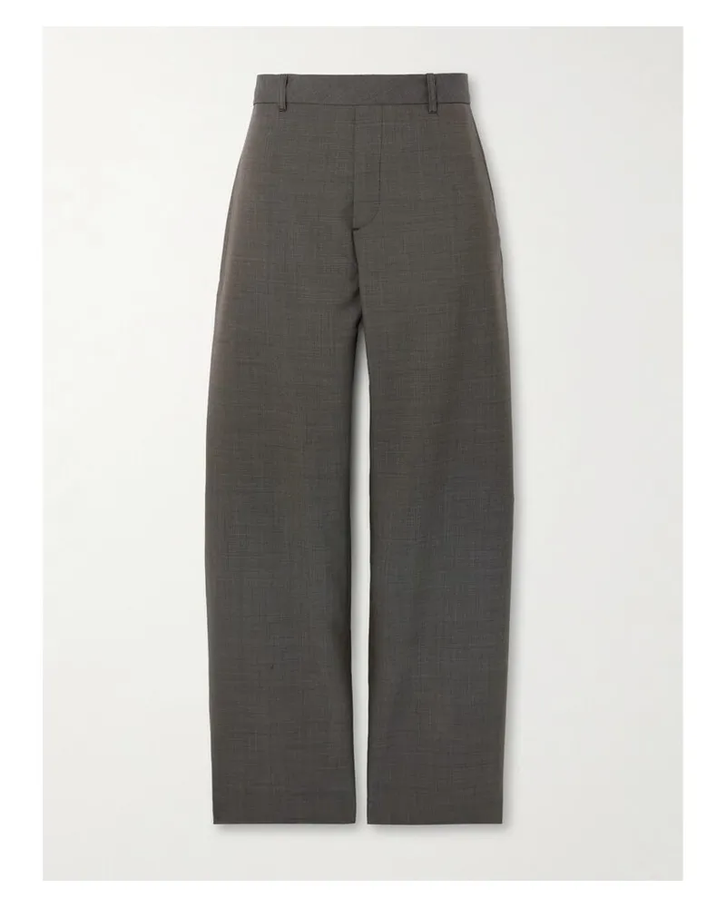 Our Legacy Unveil Hose Mit Weitem Bein Aus Wolle - Grau Grau
