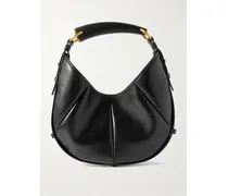 Mombasa Small Leather Tote - Black