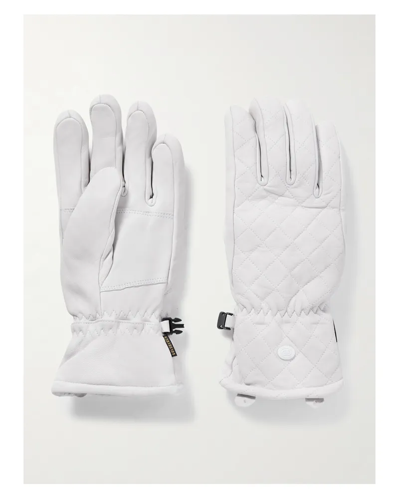 GOLDBERGH Nishi Handschuhe Aus Gestepptem Leder - Weiß Weiß