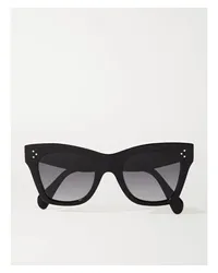 Celine Oversized-sonnenbrille Schwarz