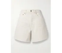Dame Denim Shorts - Cream