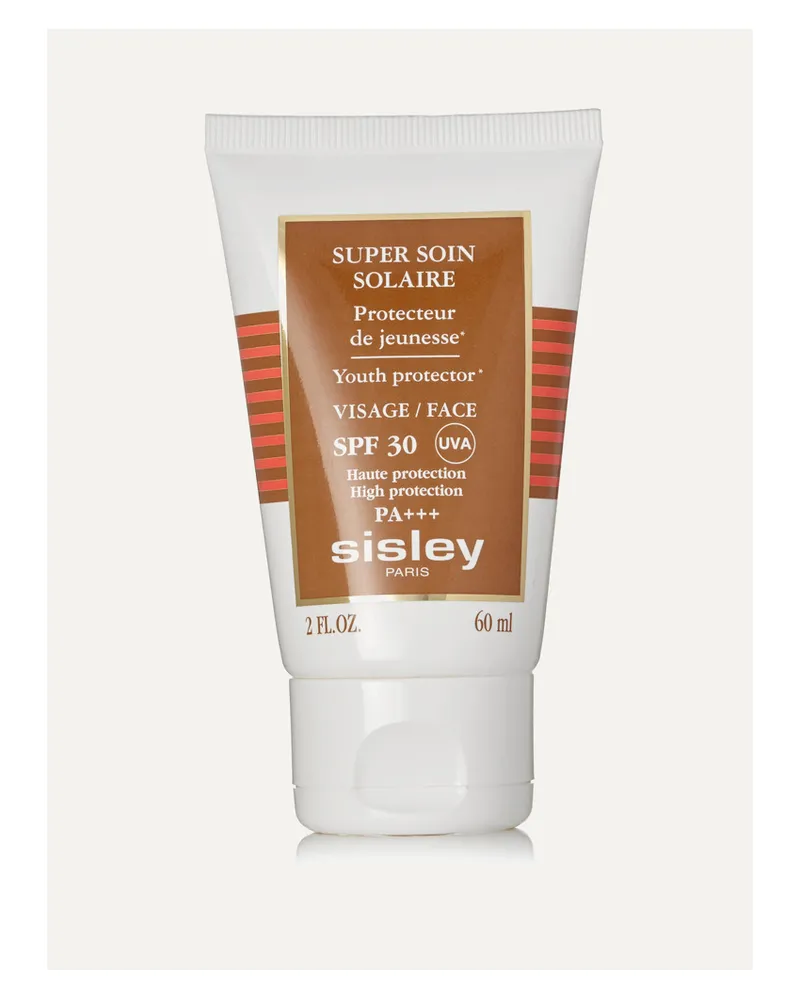 Sisley Super Soin Solaire Facial Youth Protector Lsf 30, 60 Ml – Sonnencreme für Das Gesicht Farblos