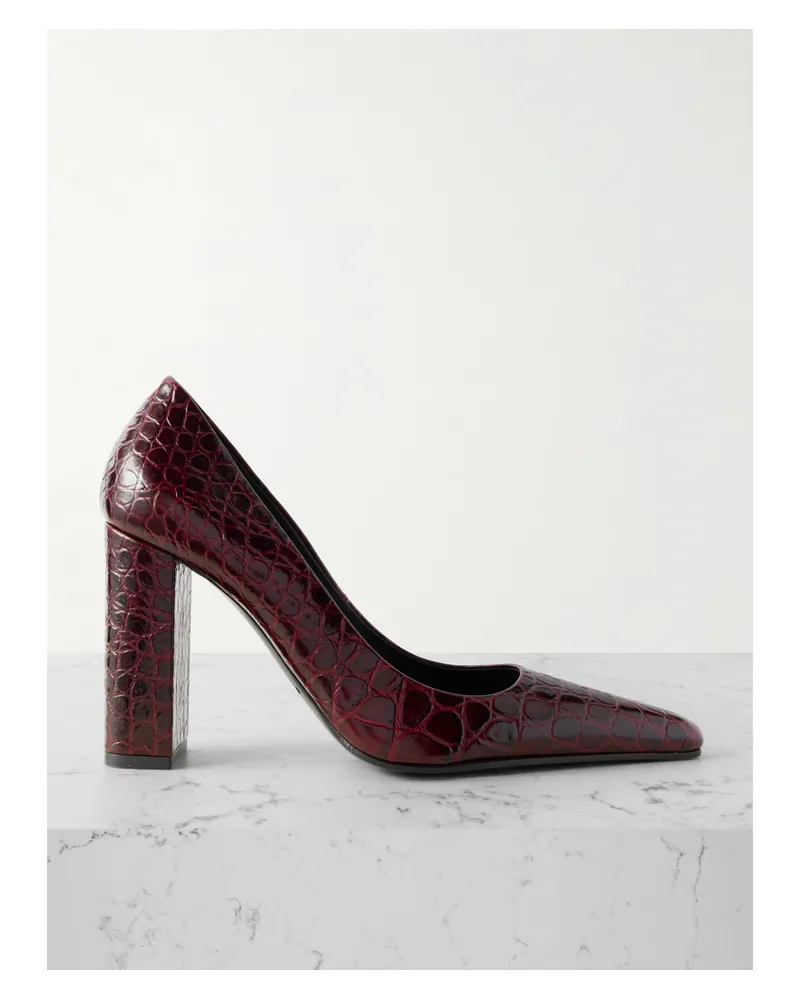Alaïa 90 Pumps Aus Leder Mit Krokodileffekt - Animal-Print Animal-print