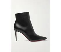 So Kate Booty 85 Ankle Boots Aus Leder - Schwarz