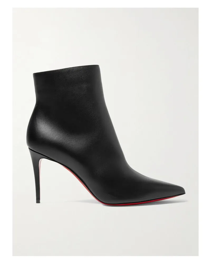 Christian Louboutin So Kate Booty 85 Ankle Boots Aus Leder - Schwarz Schwarz