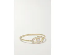 Evil Eye Ring aus 18 Karat  mit Diamanten