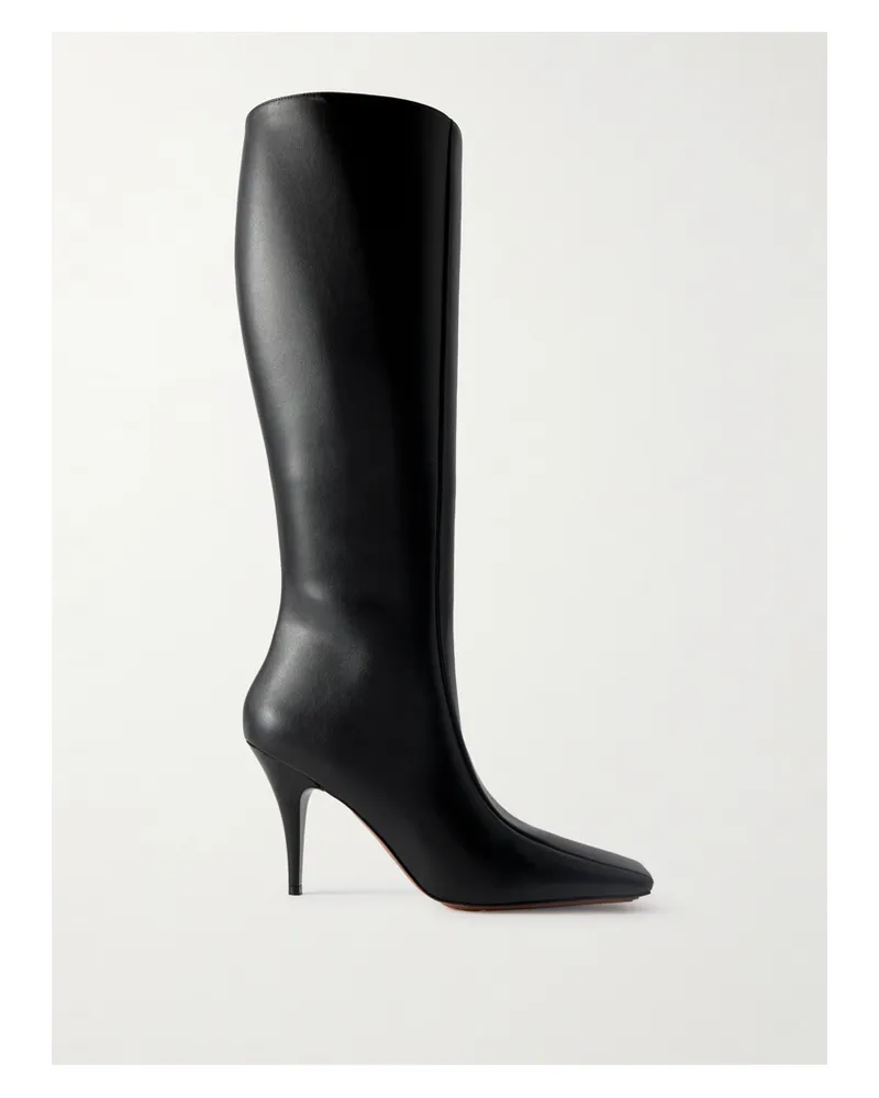 Stella McCartney Kniehohe Stiefel - Schwarz Schwarz