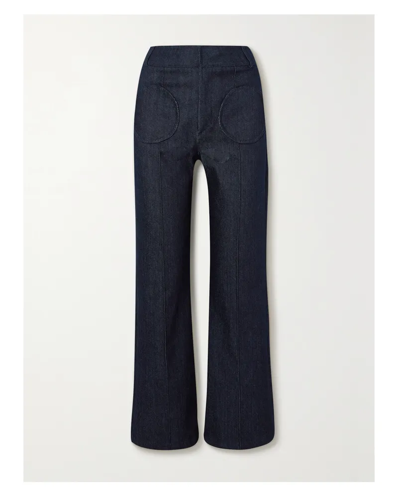 DESTREE Olafur High-rise Straight-leg Jeans - Blue Blue