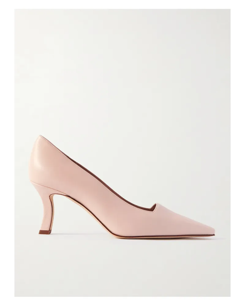 Manolo Blahnik Moiralo 70 Pumps Aus Leder - Pink Pink