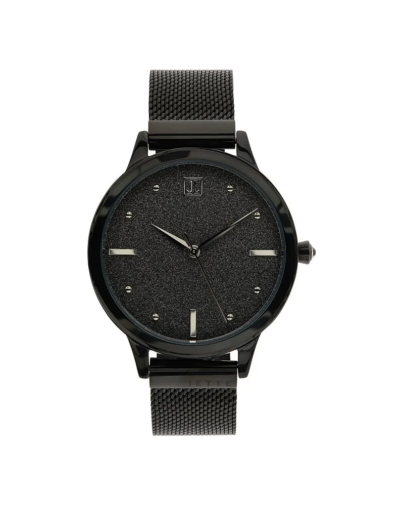 JETTE Damenuhr GLOSSY Schwarz