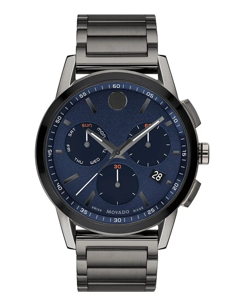 Movado Chronograph Museum Classic Grau