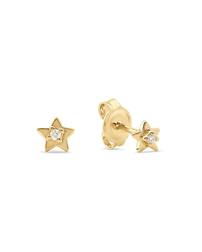 Esprit Ohrstecker Star Gelbgold