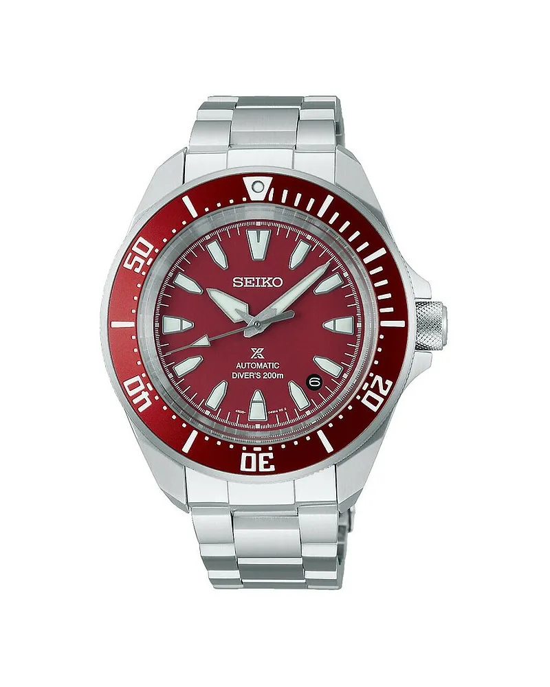 Seiko Herrenuhr SEA Silber