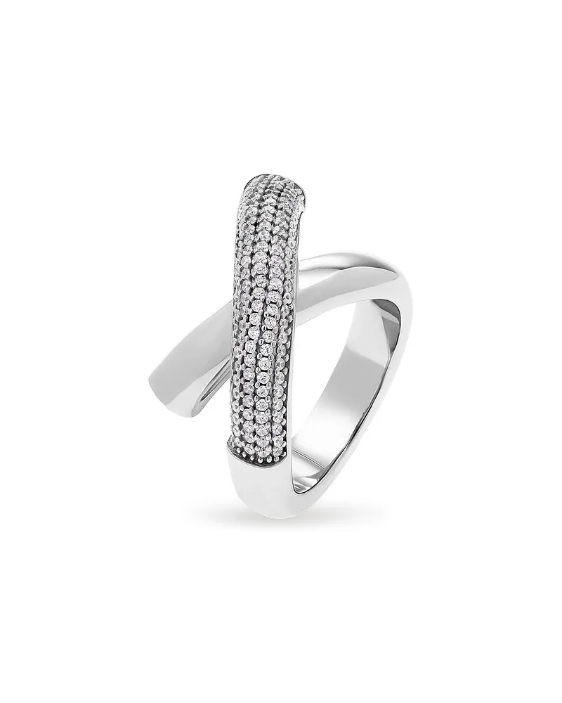 JETTE Damenring GRAVITY Silber
