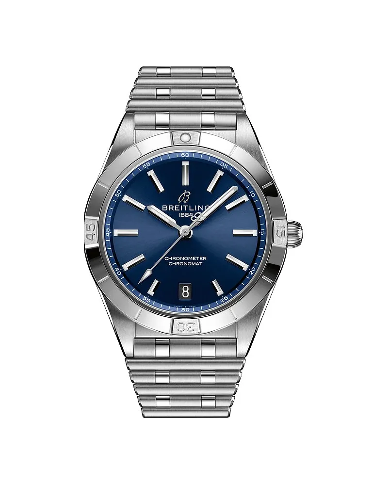 Breitling Damenuhr Chronomat Automatic 36 Silber
