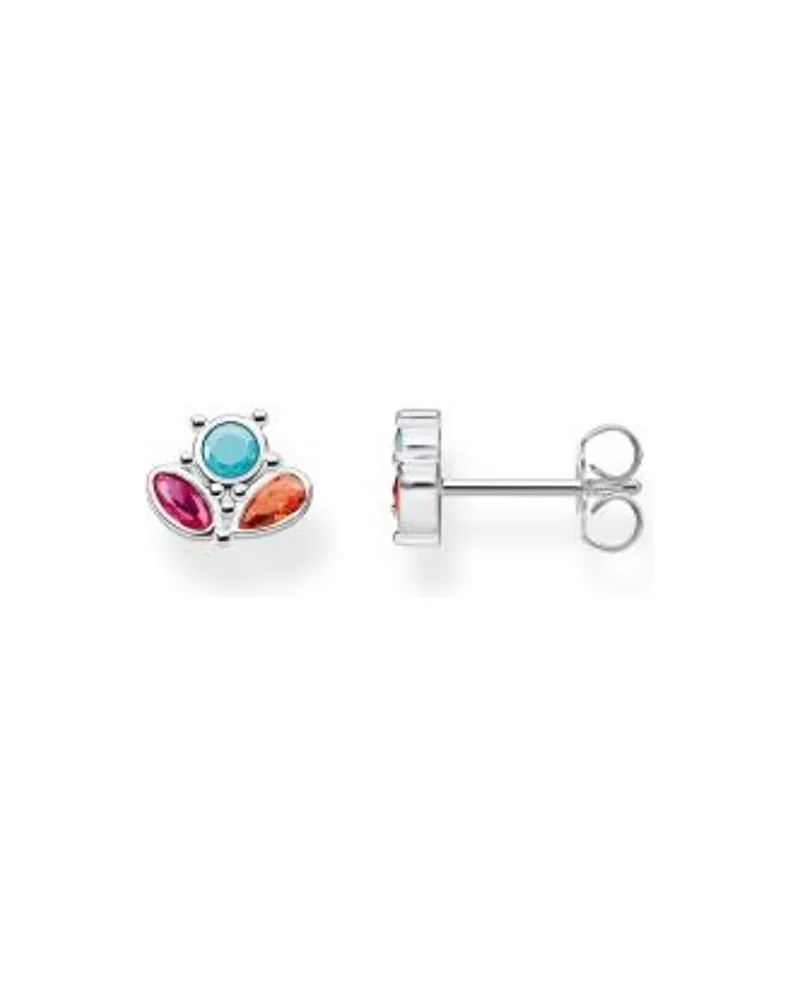 Thomas Sabo Ohrstecker Sterling Silver Mehrfarbig