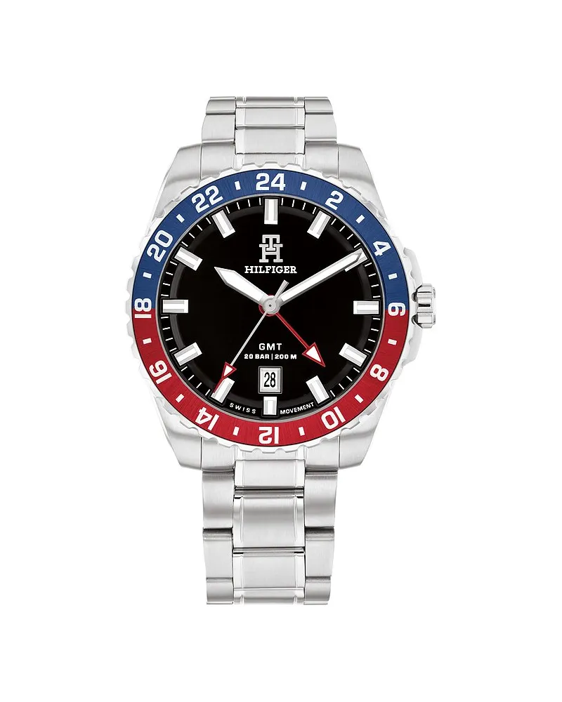 Tommy Hilfiger Herrenuhr Sport Silber