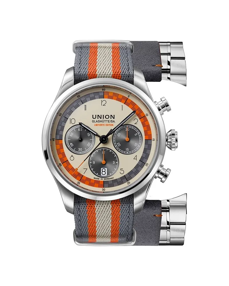 Union Glashütte Chronograph Belisar Silber