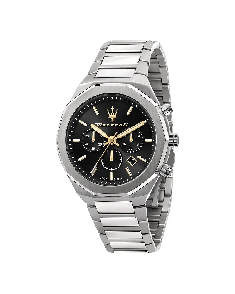 Maserati Chronograph Stile Silber