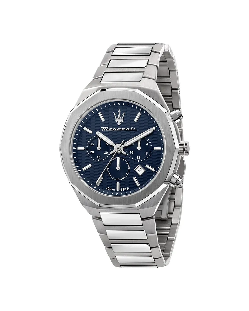 Maserati Chronograph Stile Silber