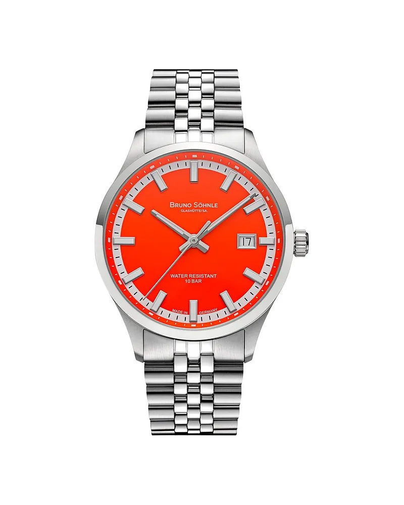 Bruno Söhnle Herrenuhr Turin Automatik Silber