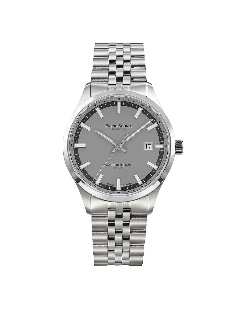 Bruno Söhnle Herrenuhr Turin Automatik Silber