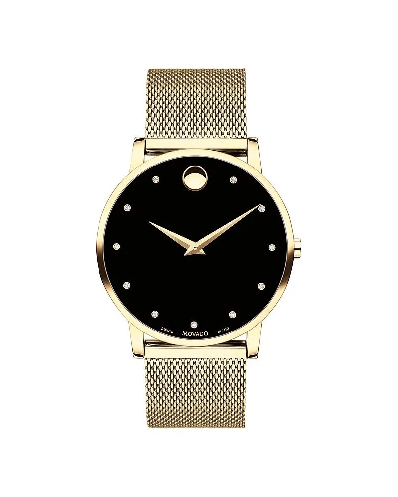 Movado Herrenuhr Museum Classic Gold