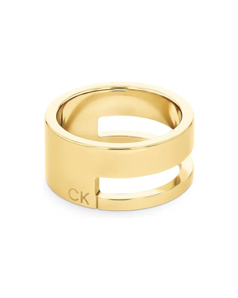 Calvin Klein Damenring GEOMETRIC ESSENTIALS Gold