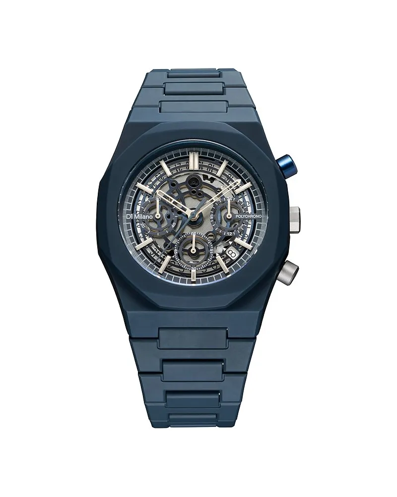 D1 Milano Herrenuhr Blau