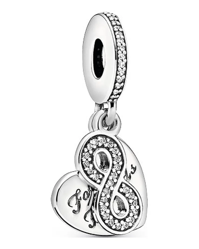 Pandora Charm Moments Forever Friends Herz Silber
