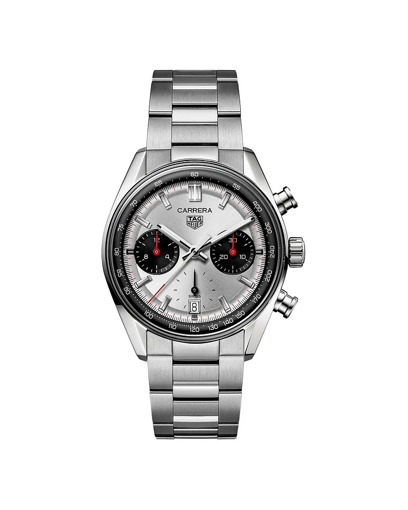 TAG Heuer Chronograph Carrera Silber