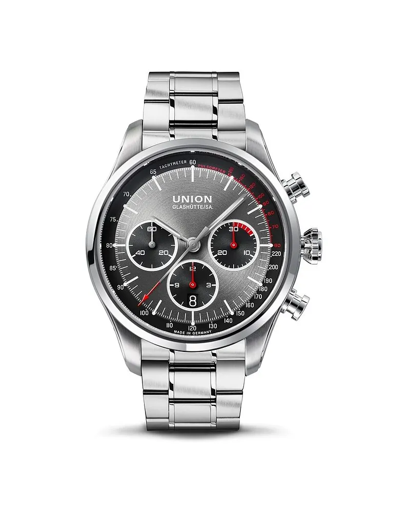 Union Glashütte Chronograph Belisar Silber