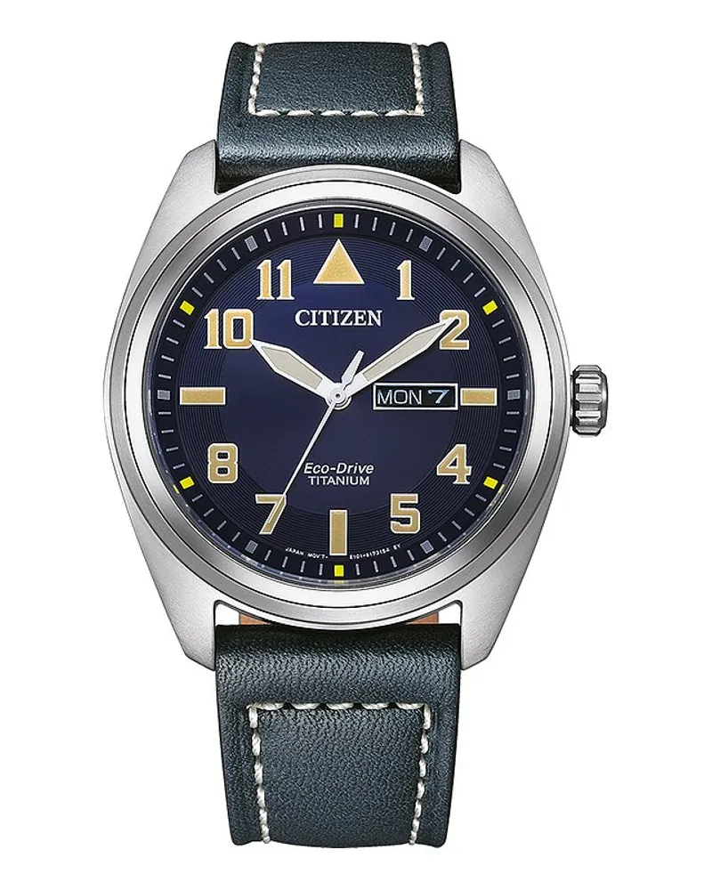 Citizen Herrenuhr Super Titanium Silber