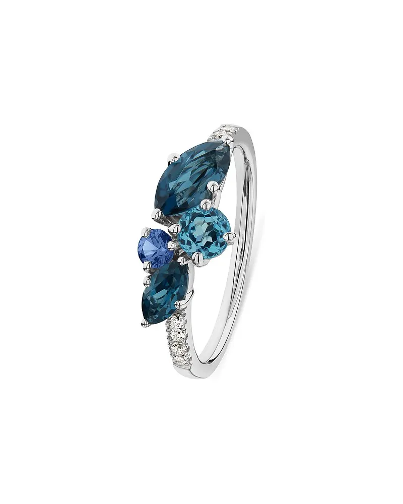 Christ Damenring Blau
