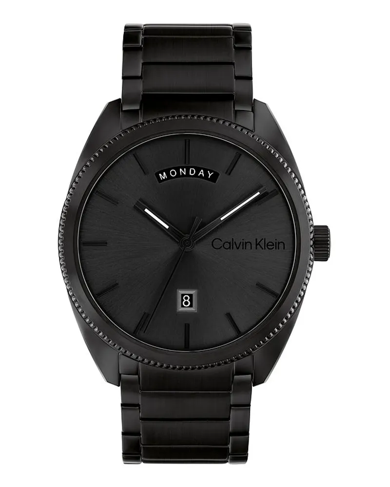 Calvin Klein Herrenuhr Progress Schwarz