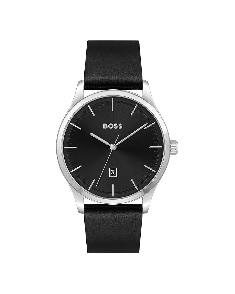 HUGO BOSS Herrenuhr Silber