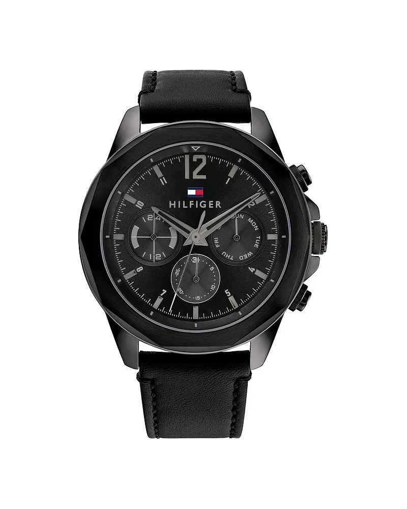 Tommy Hilfiger Herrenuhr Schwarz