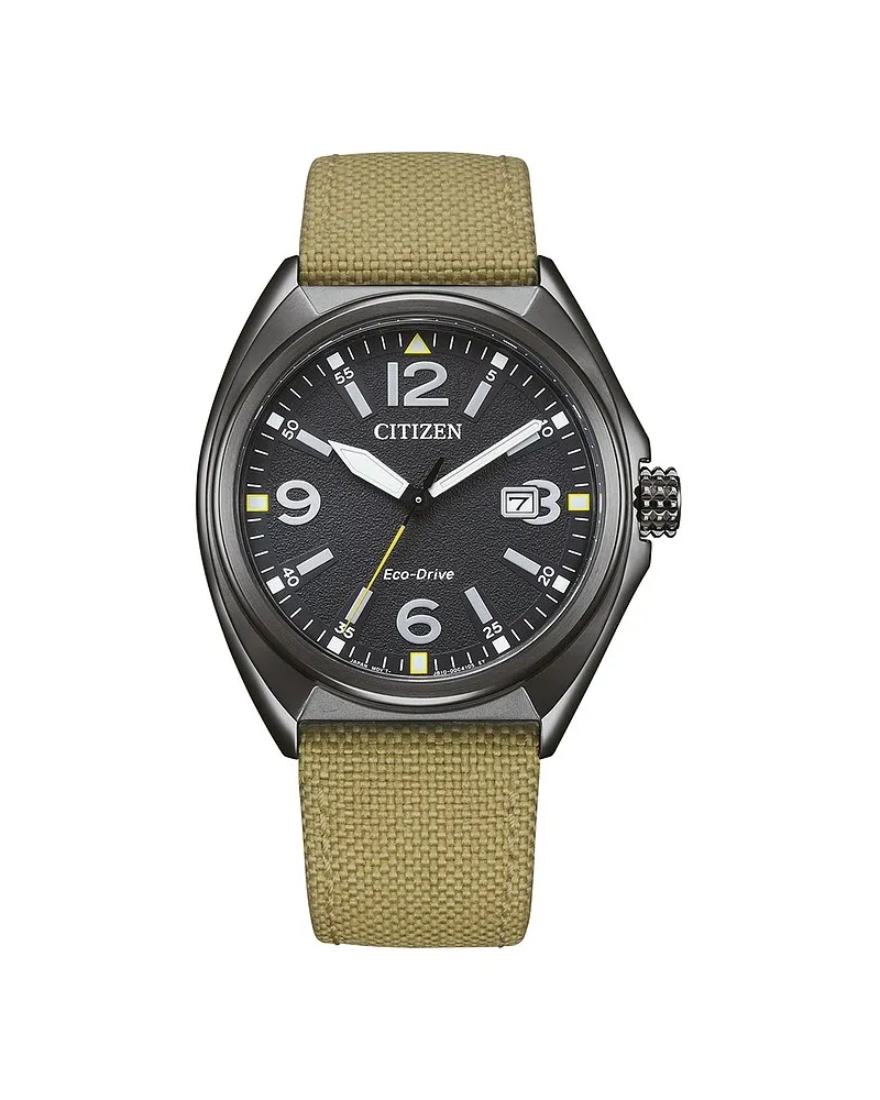 Citizen Herrenuhr Sport Schwarz