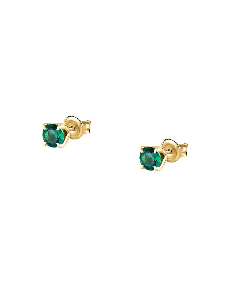 Live Diamond Ohrstecker Gelbgold