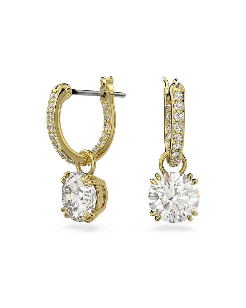 Swarovski Ohrstecker Stilla Round Gold