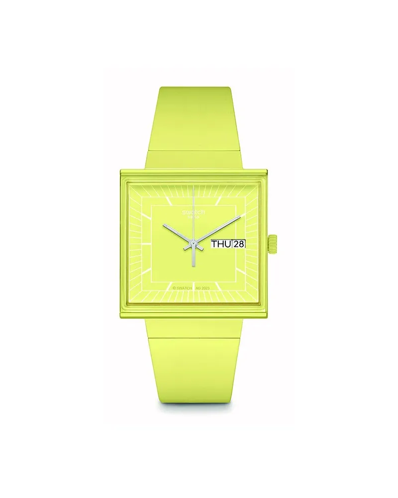 Swatch Unisexuhr Gelb