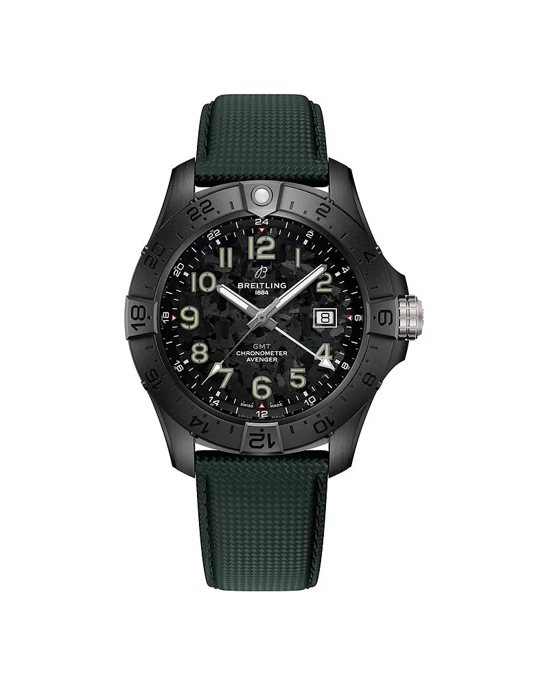 Breitling Herrenuhr Avenger Anthrazit